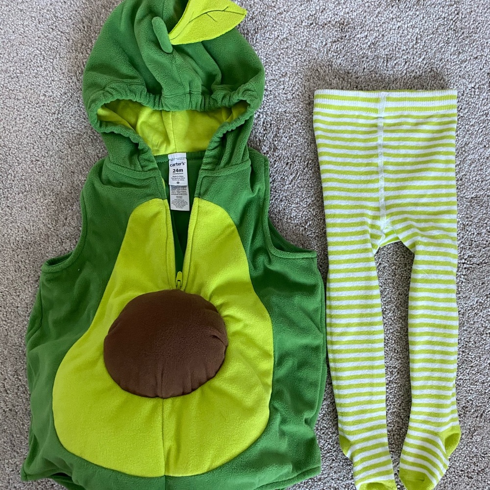 Baby Avocado costume